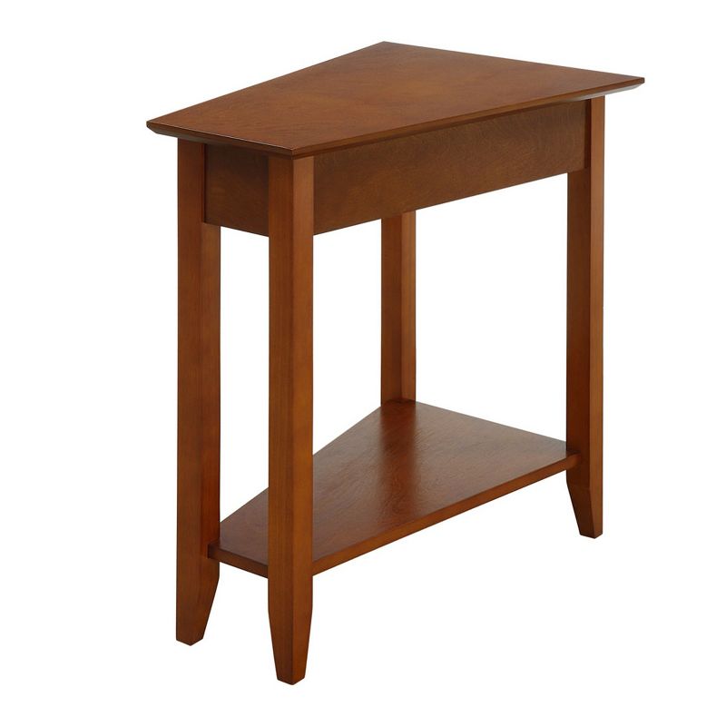 Breighton Home Harper Triangle End Table with Shelf, 1 of 5