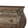 38" Ragenardus Nightstand Vintage Oak - Acme Furniture: 3 Drawers, Scrolled Legs, No Assembly Required - 4 of 4