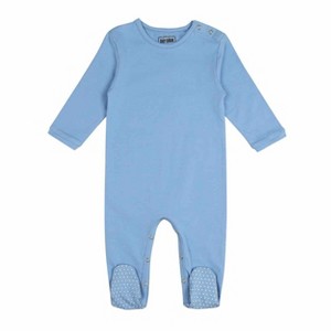 Ola! Otter Romper with Footsie - Cornflower Blue - 1 of 2