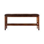 Soho Upholstered Counter Height Bench Light Walnut - HOMES: Inside + Out