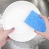 Unique Bargains Kitchen Bathroom High-Density Foam Efficient Cleaning Sponge 6 Pcs - 3 of 4