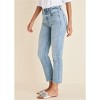 VENUS Womens Audrey Straight Leg Jeans - 4 of 4