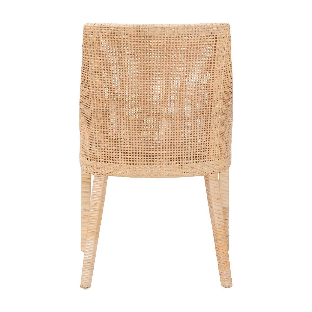 bali & pari Beata Natural Rattan Dining Chair Light Honey - thumbnail 4