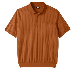 KingSize Men's Big & Tall No Tuck Polo Shirt - 1 of 4