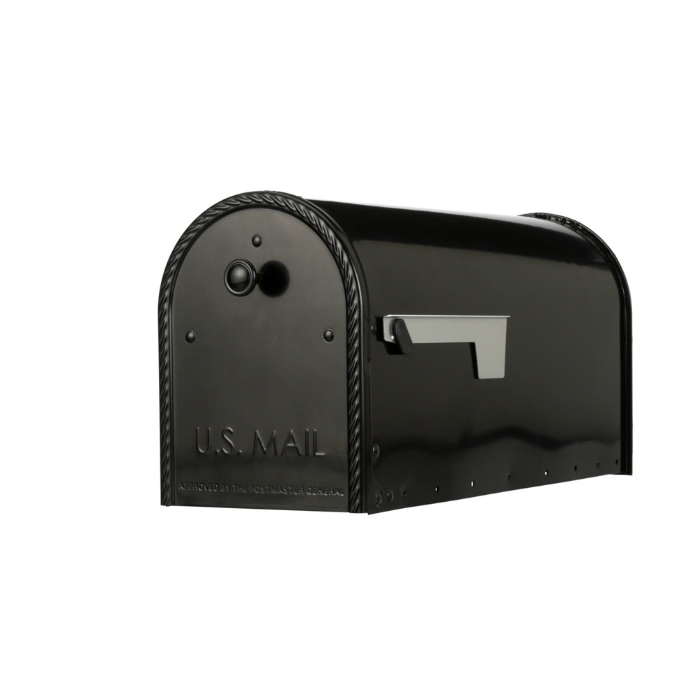 Photos - Other Decoration Architectural Mailboxes Edwards Post Mount Mailbox Black