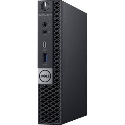 Dell OptiPlex 5000 5070 Desktop Computer - Core i5 i5-9500T - 8 GB RAM - 500 GB HDD - Micro PC - Windows 10 Pro 64-bit - Intel - Wireless LAN