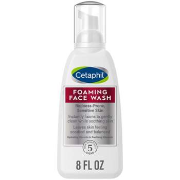 Cetaphil Foaming Face Wash for Redness Prone Skin - 8 fl oz