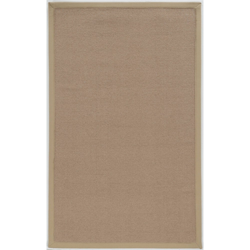 1'10inx2'10in Athena Cork Wool Accent Rug Beige - Linon