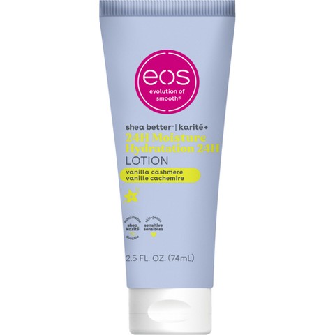 Мини-лосьон для тела eos, Vanilla Cashmere, дорожный формат, 2.5 fl oz
