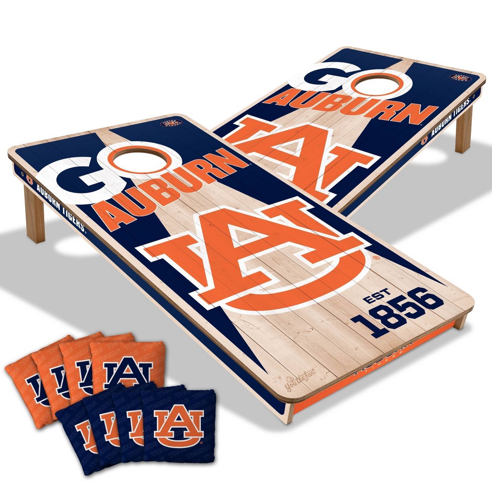 NCAA Auburn Tigers 2'x4' Wood Toss Game Set
