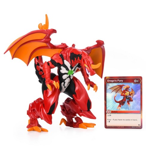 Bakugan Exclusive Deluxe Figure And Card Dragonoid Target
