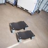 NAYSAYE Car Wheel Dolly  Heavy Duty Car Tire Dolly Set of 2 with Steel Frame 2500lb Capacity, Black, 11.8"*4.3"*37.9" - 2 of 4