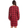 Just Love Women's Long Sleeve Cotton Nightgown - Cozy Sleepwear & Lounge Dress - 3 of 3