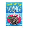 Soak Up the Summer Garden Linen Flag - 2 of 4