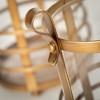 Sullivans 9.75" & 7.75" Gold Handled Candle Holder Set of 2, Metal - 2 of 4