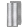 T-fal Solid and Stripe Waffle Kitchen Towel, Two Pack - 2 of 4
