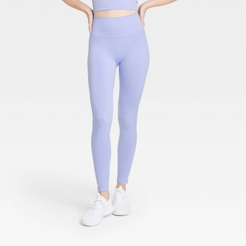 Women's Seamless High-Rise Leggings - All In Motion™ Lilac Purple M