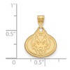 Black Bow Jewelry 14k Yellow Gold St. Cloud State Huskies NCAA Small Pendant - 2 of 3