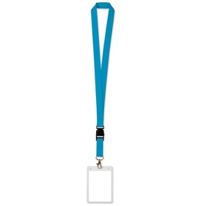 Beistle Lanyard w/Card Holder, 25", (4/Pkg) Blue - 1 of 4