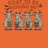 Rerun Island Men Goat To Be Kidding Me Short Sleeve Graphic Cotton T-Shirt - 2 of 4