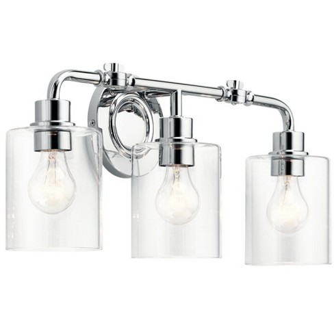 Kichler Lighting Gunnison 3 - Light Vanity in  Chrome - image 1 of 3