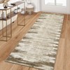 Modern Abstract Washable Living Room Bedroom Area Rugs, Soft Large Non Slip Floor Carpet for Home Office - 4 of 4