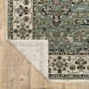 Oriental Weavers Keira KEI07 Blue / Green Indoor Area Rug - 2'3" x 7'6" - 4 of 4