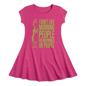 Girls' - Dr. Seuss -  Fit & Flair Cap Sleeve Dress - 1 of 2