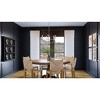 Urban Ambiance Luxury Modern Farmhouse Chandelier 20''H x 22.375''W,  Brushed Nickel Finish,  Armidale Collection, UHP3971 - 2 of 4