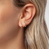Freekiss 3 Pairs Gold Hoop Earrings Set: Dainty Stud Earrings Trendy Small 14K Gold Plated Hypoallergenic Dangle Cartilage - 2 of 4
