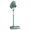 Vornado VFAN Sr. Pedestal Vintage Air Circulator Fan Green: Adjustable Quiet Standing Fan for Rooms, 3 Speeds, Portable - 3 of 4