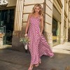 Women's Elegant Chevron Printed Maxi Dress - Cupshe - 4 of 4