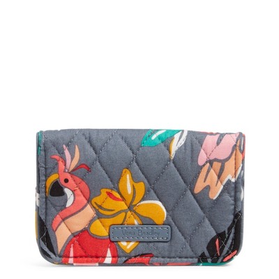 Vera Bradley Women's Outlet Cotton Small Bifold Wallet