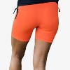 Calypsa Women's Chlorine Resistant High Waisted Mid-Thigh Swim Shorts - 2 of 4