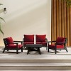 WestinTrends Avalon Outdoor 5-Piece Modular Sectional Patio Furniture Sofa Set - 2 of 4