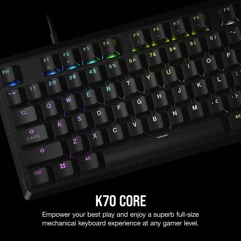 Corsair K70 Core RGB Gaming Keyboard, 4 of 13