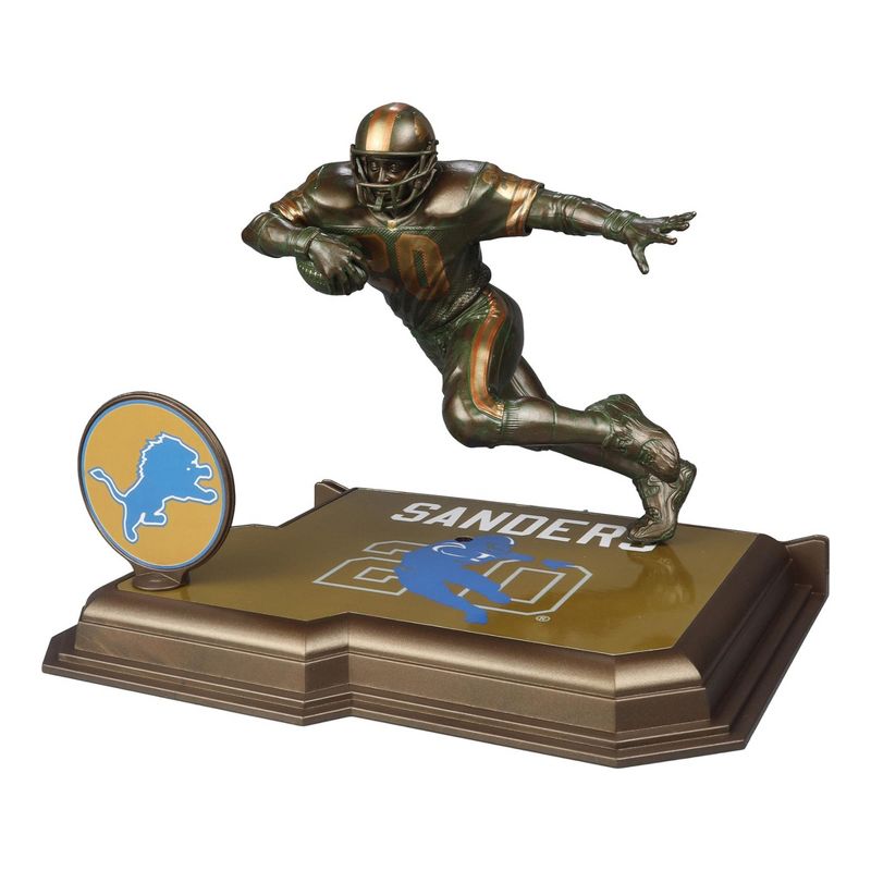 Mcfarlane Toys Detroit Lions NFL SportsPicks Figure | Barry Sanders (Bronze/Patina Gold Label), 2 of 10