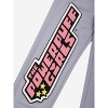 Powerpuff Girls Puff Print Heart Adult Blue Sweatpants - 3 of 4