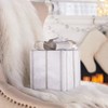 The Lakeside Collection Metallic White Presents - Small Metallic White Present - 4 of 4