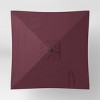 6' Square Outdoor Patio Market Umbrella with Black Pole - Threshold™ - 4 of 4