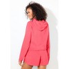 Swimsuits for All Women's Baby French Terry Hoodie Cover Up (Plus Sizes Available) - 3 of 4