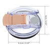 Unique Bargains Portable Tumbler Lid 1 Pc - 2 of 4