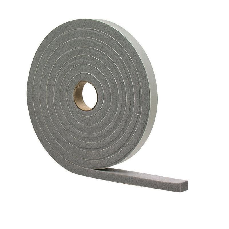 M-D Gray Foam Weather Stripping Tape For Windows 10 ft. L X 1/2 in., 1 of 3