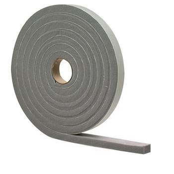M-D Gray Foam Weather Stripping Tape For Windows 10 ft. L X 1/2 in.