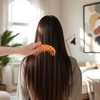 Unique Bargains Square Retro Checkerboard Hair Comb 1 Pc - 4 of 4