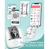 Attop Sticker Printer Mini Printer Print Pods Portable Thermal Inkless Sticker Maker Machine Bluetooth Pocket Impresora Portátil Instant Print - 3 of 4
