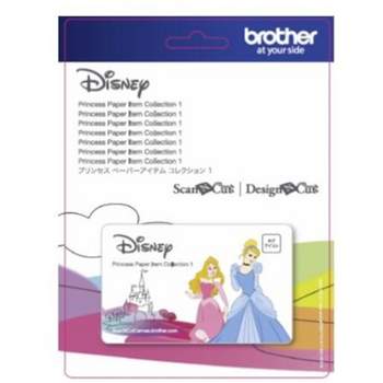 Brother CADSNP02 ScanNCut Disney Princess Pattern Collection #1
