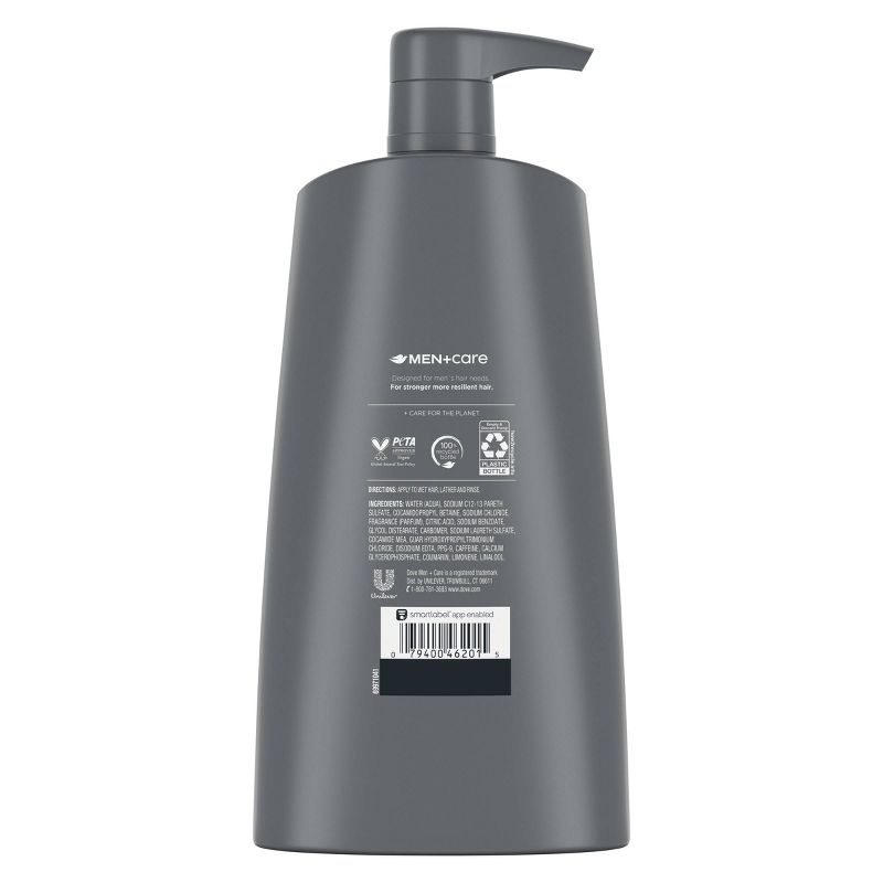 Dove Men+Care 2-in-1 Shampoo + Conditioner Thick + Strong for Fine or Thinning Hair, 4 of 9