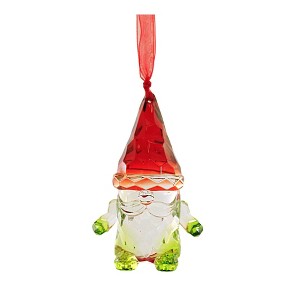 3.5 Inch Facet Gnome Ornament Light Reflective Tree Ornaments - 1 of 3