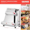 Commercial Pizza Dough Roller Sheeter, Max 12",  Stainless Steel, Suitable for Noodle, Pizza Bread and Pasta Maker Equipment - 2 of 4